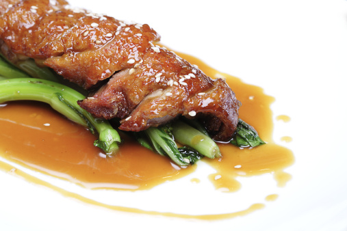 Chinese Style Pork Loin with Pak Choi