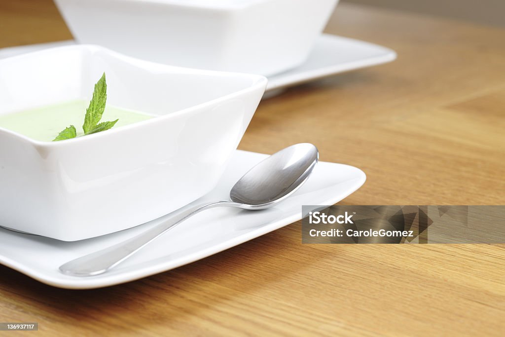 Suppe, um zu starten - Lizenzfrei Essbare Verzierung Stock-Foto