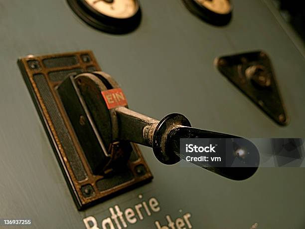 Discharge Switch Stock Photo - Download Image Now - Abandoned, Cable, Control