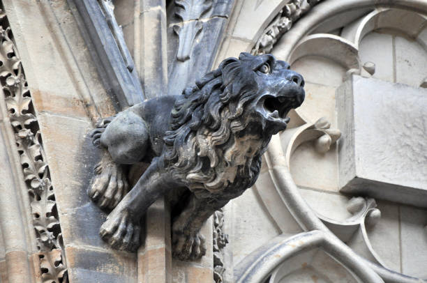 istock Exterior and architectural elements of St. Vitus Cathedral 1369379634