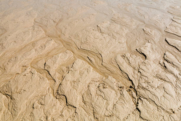 istock Water Pattern On The Beach In Fuerteventura, Spain 1369384615