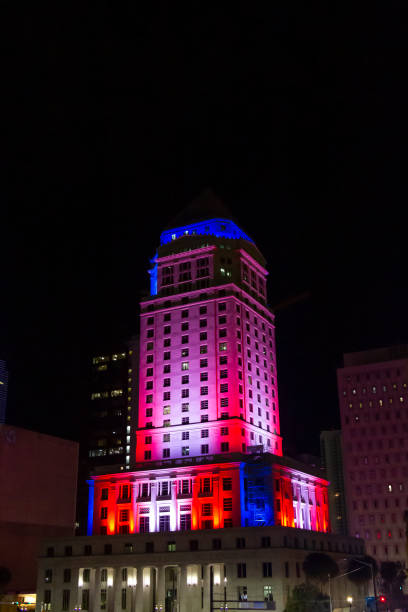 istock Miami - Dade County Courthouse in Miami Downtown, Miami, Florida, USA. 1369391428