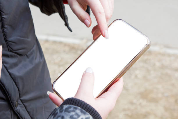 Phone interactions at walking on the street