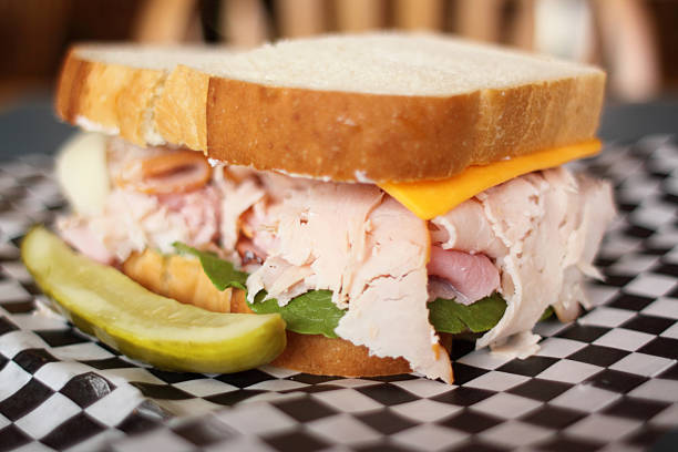 istock Delicious club sandwich 136940812