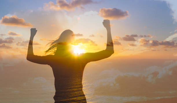istock Women power. Women emancipation. 1369409426