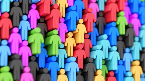 Group of people. Multicolor people's background. Teamwork and unity concept Group of people. Multicolor people's background. Teamwork and unity concept organized group stock pictures, royalty-free photos & images