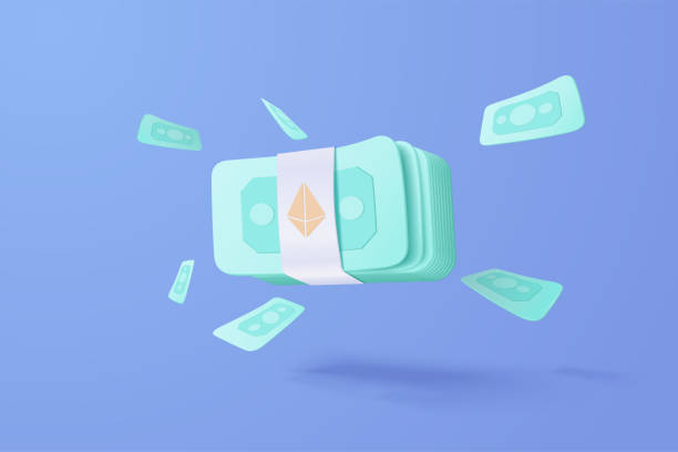 istock 3D vector money banknote on background, coin, online payment and payment concept. 3d holding wallet for business, bank, finance, investment, money saving, banknote on isolate background 1369431950