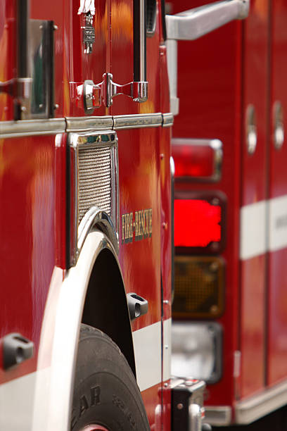 istock Side of fire truck 136943351