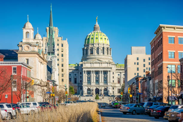 istock Downtown Harrisburg Pennsylvania USA 1369438589