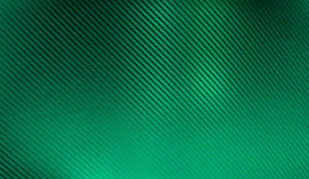 Photo of Glossy Green Carbon Fiber Background Image