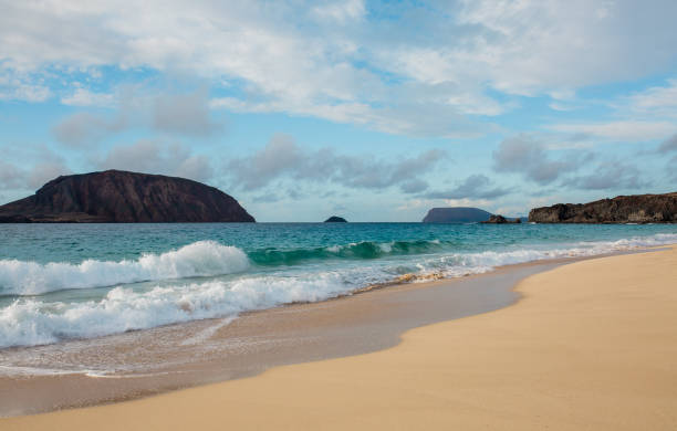 istock Playa de las Conchas - A Beach on La Graciosa, Canary Islands 1369447215