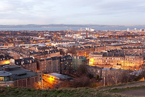istock Edinburgh city view from Calton hill 136946354