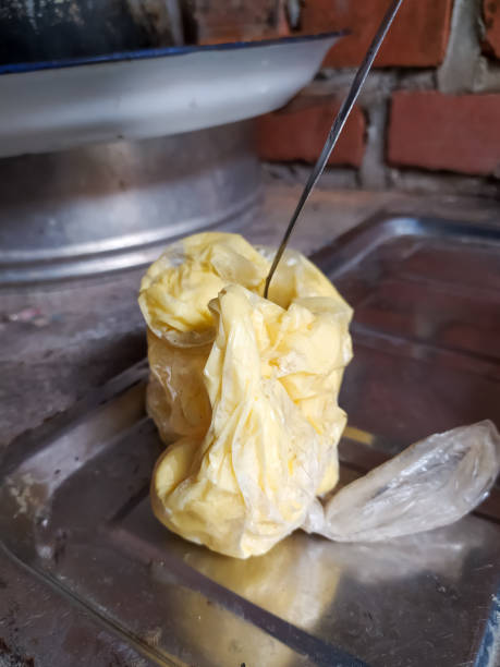 istock Butter in the plastic in the kitchen 1369500956