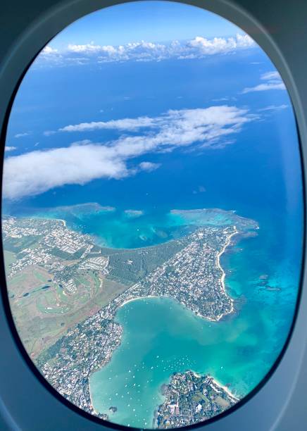 mauritius from the sky - 4724 imagens e fotografias de stock