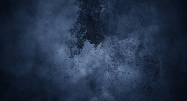 istock Dark wall halloween background concept. Scary background. Horror texture banner. 1369506234