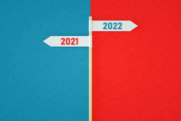 istock 2021 and 2022 road sign two color background 1369508466