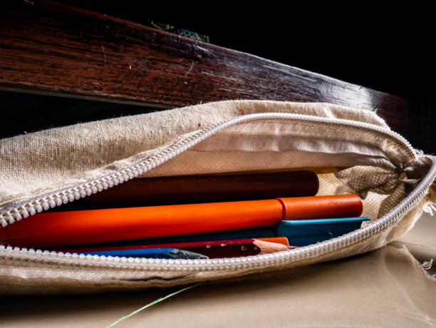 istock various stationery in the bag 1369510117
