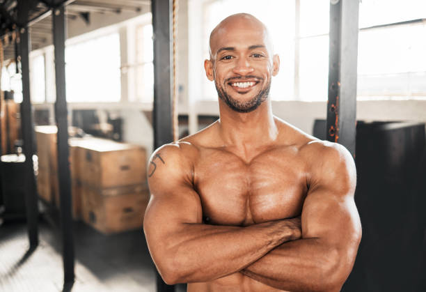 istock Shot of a handsome young man taking a break during his workout 1369512030