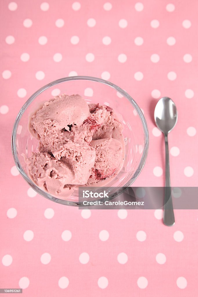 아이스크림 - 로열티 프리 숟가락 스톡 사진