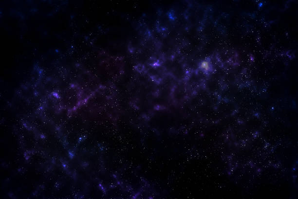 istock Cosmic background with a nebula and stars. 1369517493