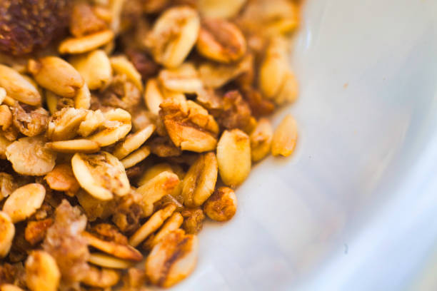 Close-up of nut muslie