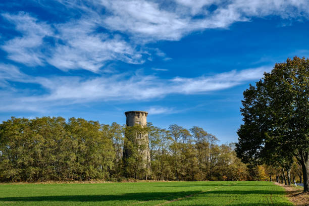 istock Historical military monument: listed former radar tower in Weesow 1369523744