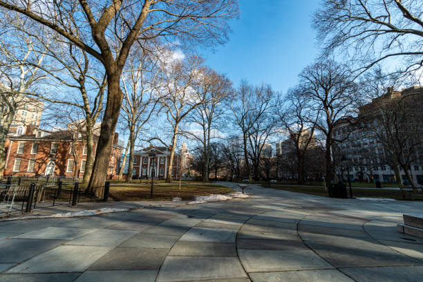 istock Independence Hall and Congress Hall and Surrounding Buildings 1369524014