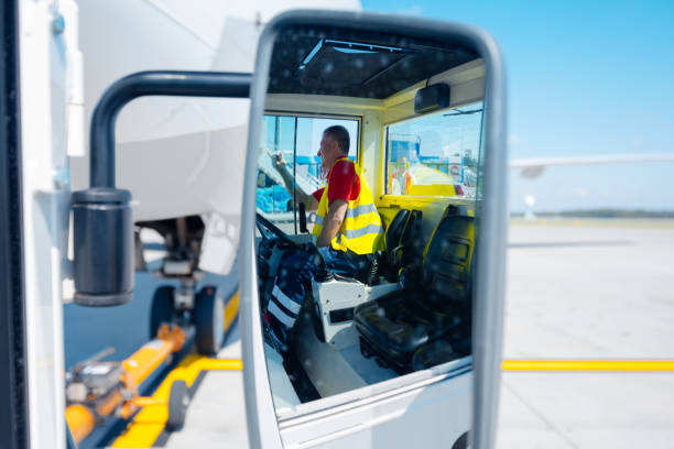 istock Airport ground service 1369524943