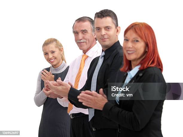 Grupo De Empresarios Foto de stock y más banco de imágenes de Admiración - Admiración, Adulto, Alegre