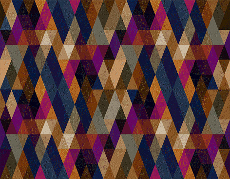 seamless abstract  geometric grunge  pattern