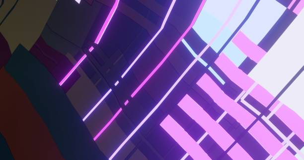 istock 3D rendering illustrations of a premium 4K digital abstract background to use as template cover, template for visiting card, graphic wallpaper, futuristic design, trendy illustrations 1369530960