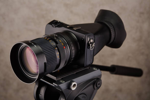 istock Video recording with a digital mirrorless video camera 1369530999