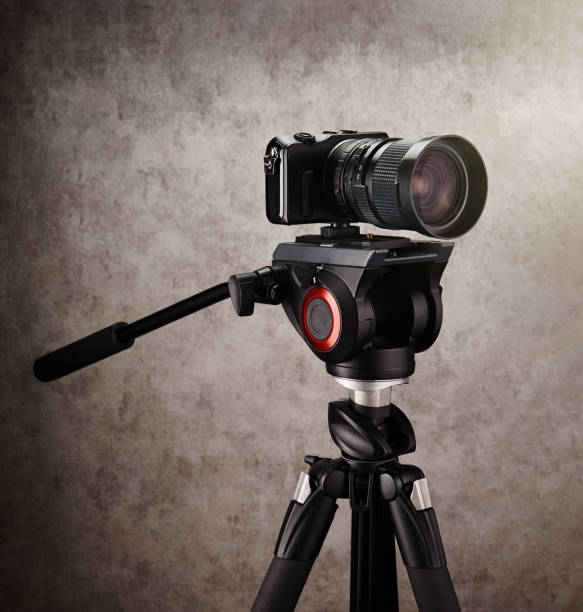 istock Video recording with a digital mirrorless video camera 1369531029