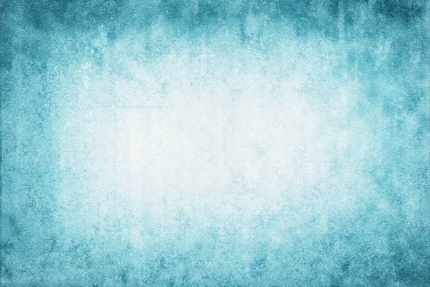 Blue background with grunge texture, blue sky soft with white center, texture for design