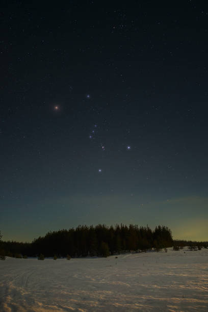 istock Bright stars Constellation Orion in the night sky. 1369531623