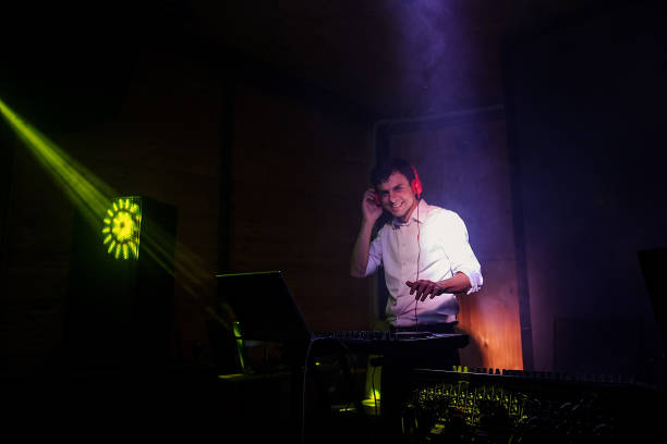 istock Young and beautiful man DJ 1369532952