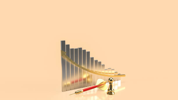 istock The darts and chess and chart for business concept 3d rendering 1369536091