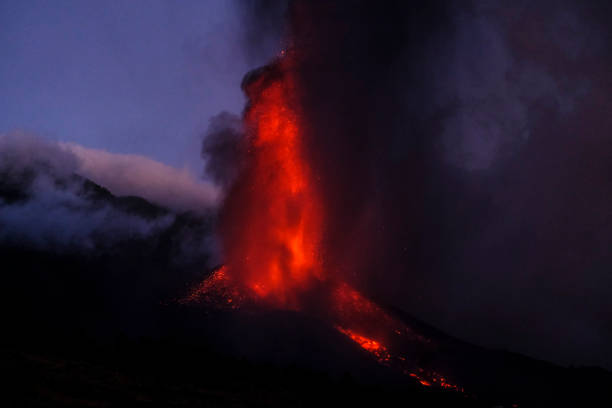 istock Cumbre Vieja volcano 1369537249