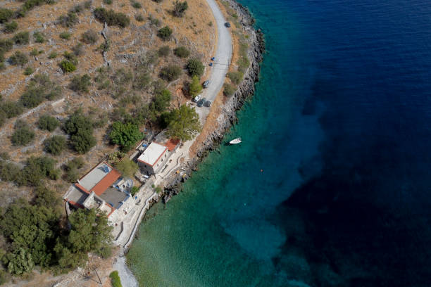 istock Beach in Peloponnese, Greece. 1369539737