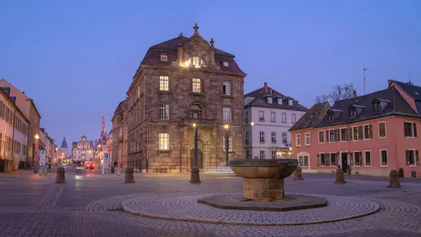 Old Town Hall of Speyer at Dawn, Germany