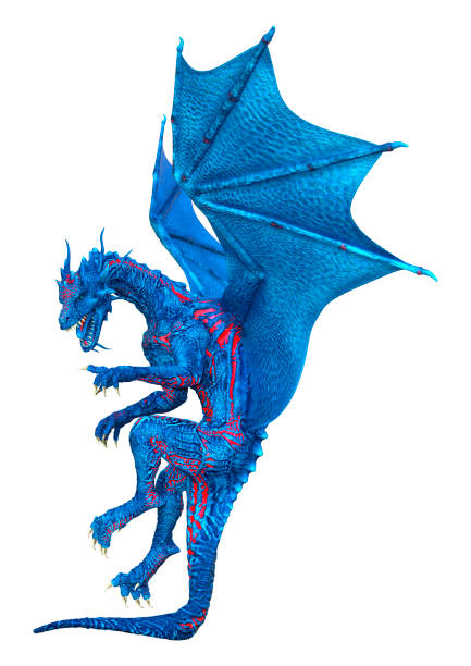 istock 3D Rendering Fairy Tale Dragon on White 1369551687