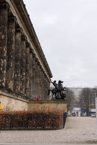 Berlin, Germany - December 27, 2021: The Old Museum in Berlin, Altes Museum