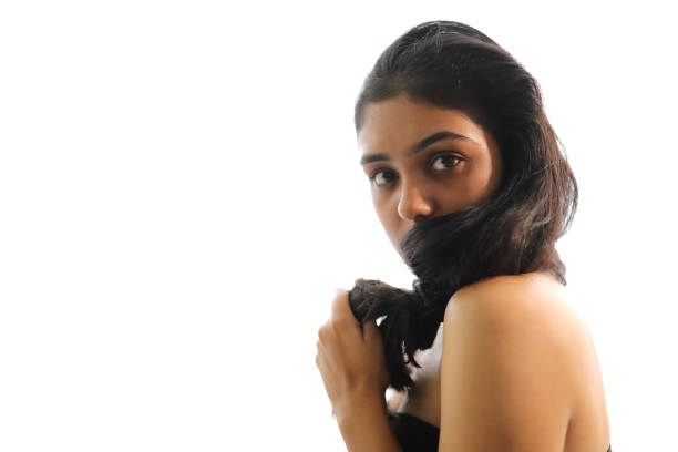Beautiful young woman posing artistically.