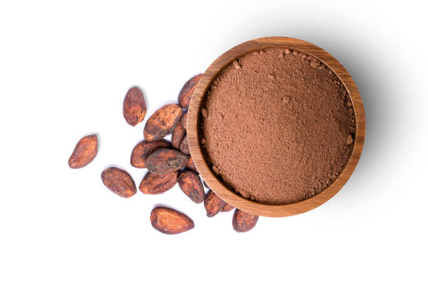 istock cocoa powder and cacao bean 1369569448