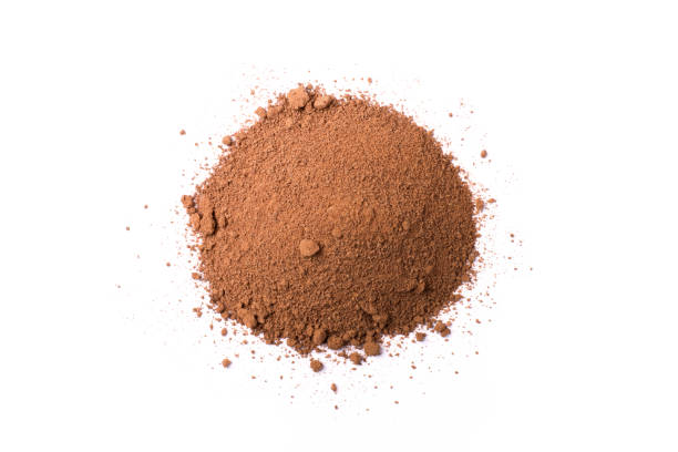 istock Pile of instant cocoa powder or cocoa grounds 1369569453