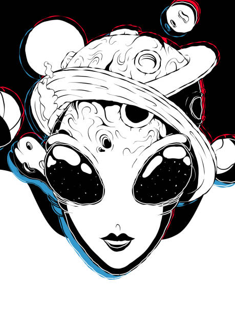 34,600+ Creepy Alien Stock Illustrations, Royalty-Free Vector Graphics ...