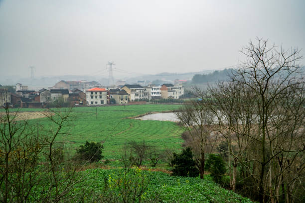 istock Rural landscape in Hunan, China 1369574937
