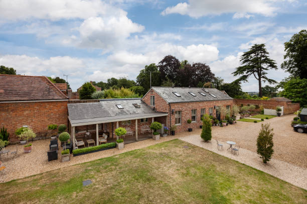 istock Beautiful Countryside home 1369575756
