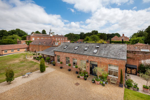 istock Brick build former outbuilding renovated 1369575757