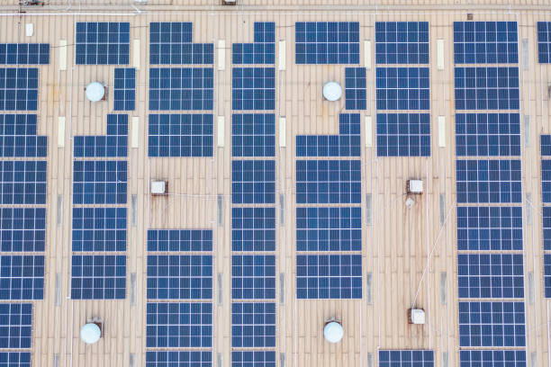 istock Urban solar power station 1369576309